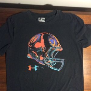 Under Armour football T-shirts